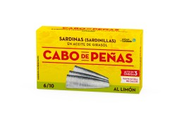 Sardinillas al limón en aceite de girasol, Caja de 24 Uds. de RR - 90