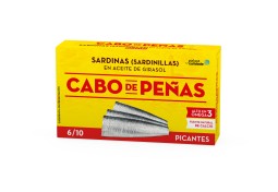 Sardinillas picantes en aceite de girasol, Caja de 24 Uds. de RR - 90