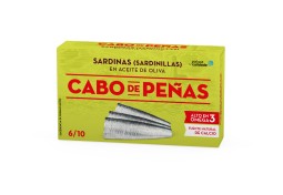 Sardinillas en aceite de oliva 6/10, Caja de 24 Uds. de RR - 90