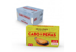Mejillones en Escabeche 8/12, Caja de 24 Uds. de OL-120