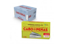 Sardinillas en aceite de oliva 6/10, Caja de 24 Uds. de RR - 90