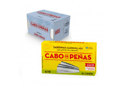 Sardinillas al limón en aceite de girasol, Caja de 24 Uds. de RR - 90