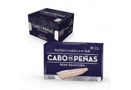 Filetes de caballa del sur en aceite de oliva, RR125
