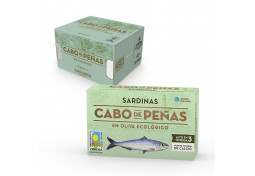 Sardinas en Aceite de Oliva Virgen Extra Ecológico, RR-125