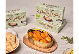 Mejillones en Escabeche con Aceite de Oliva Virgen Extra y Vinagre Ecológico 8/12, OL-120