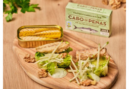 Filetes de Caballa del Sur en Aceite de Oliva Virgen Extra Ecológico, RR-90