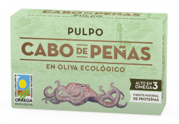 Pulpo en Aceite de Oliva Virgen Extra Ecológico, OL-120