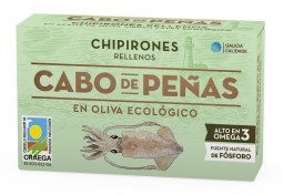 Chipirones en Aceite de Oliva Virgen Extra Ecológico, OL-120