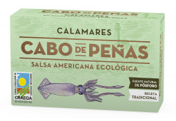 Calamares en Salsa Americana con Aceite de Oliva Virgen Extra Ecológico, OL-120