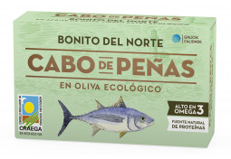 Bonito del Norte en Aceite de Oliva Virgen Extra Ecológico, OL-120