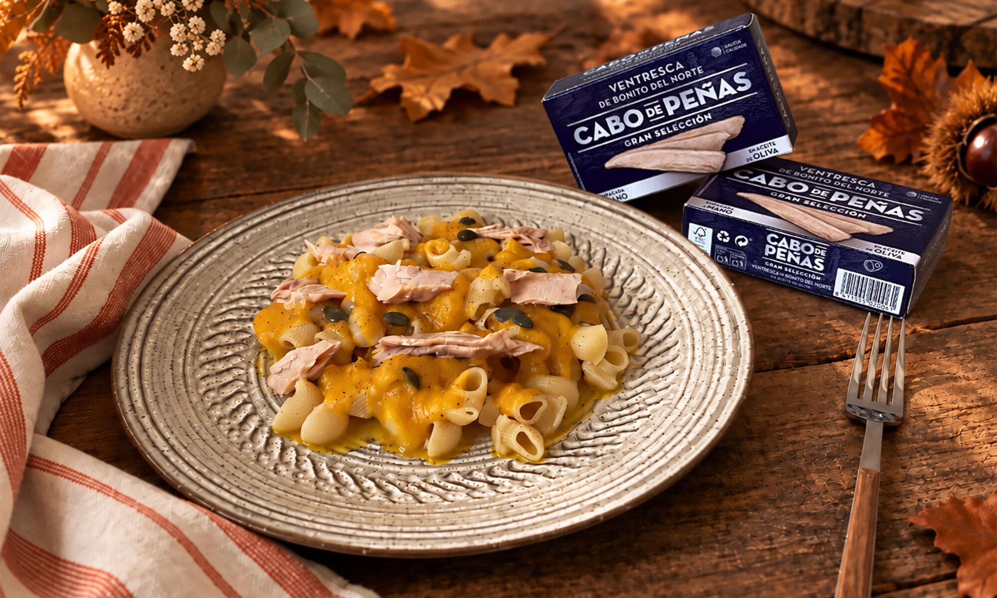 Recetas de otoño con CABO DE PEÑAS